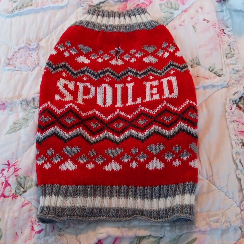 DOG SWEATER (or cat)